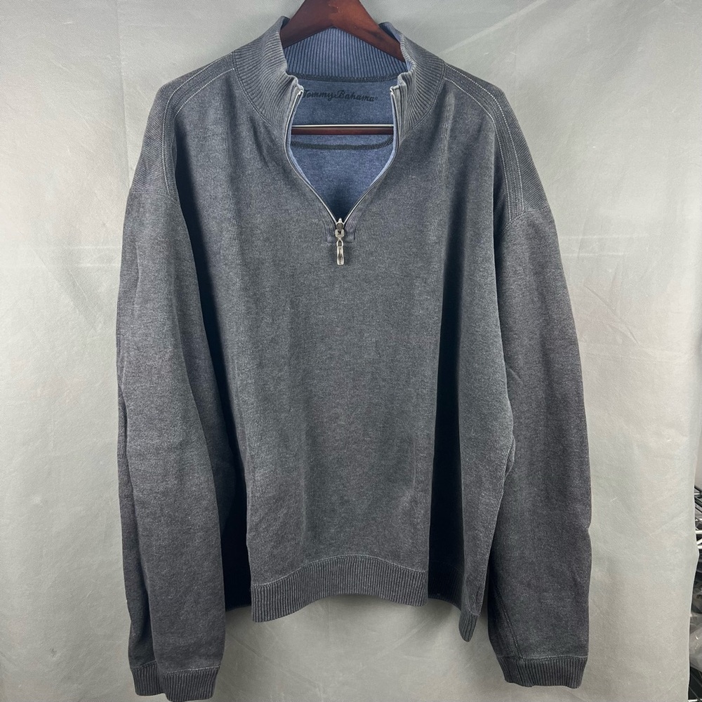 Tommy Bahama Men's Reversible Sweater Cotton XXL